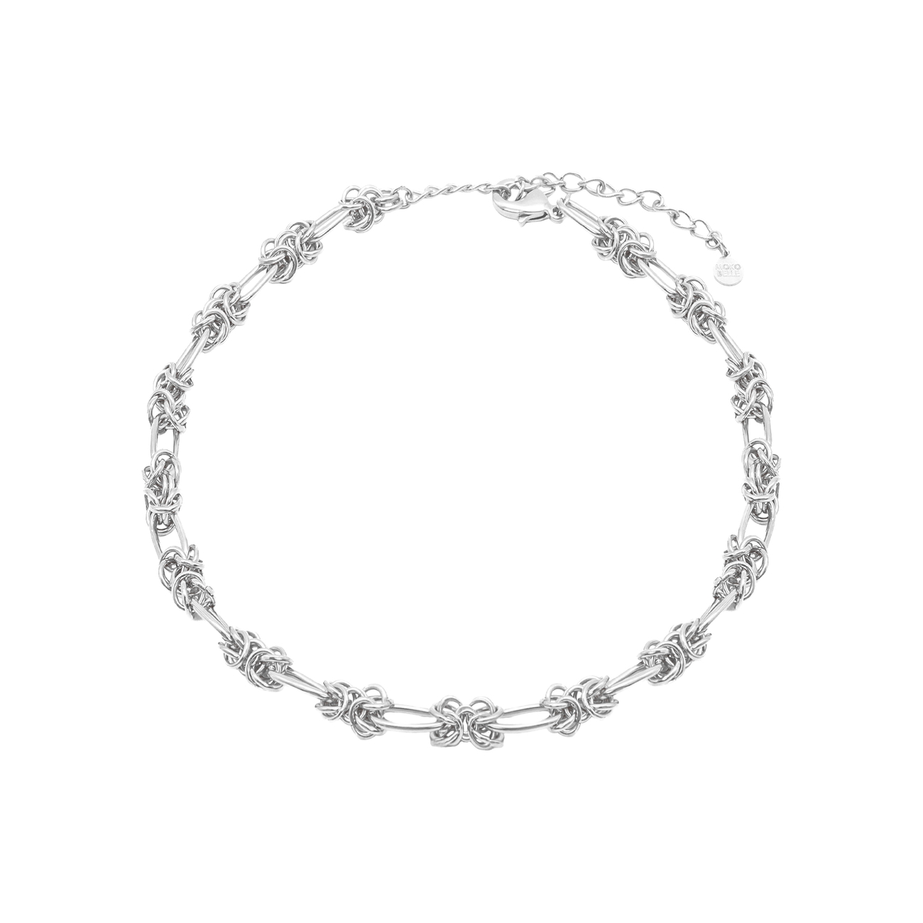 Naszyjnik choker Vintage silver