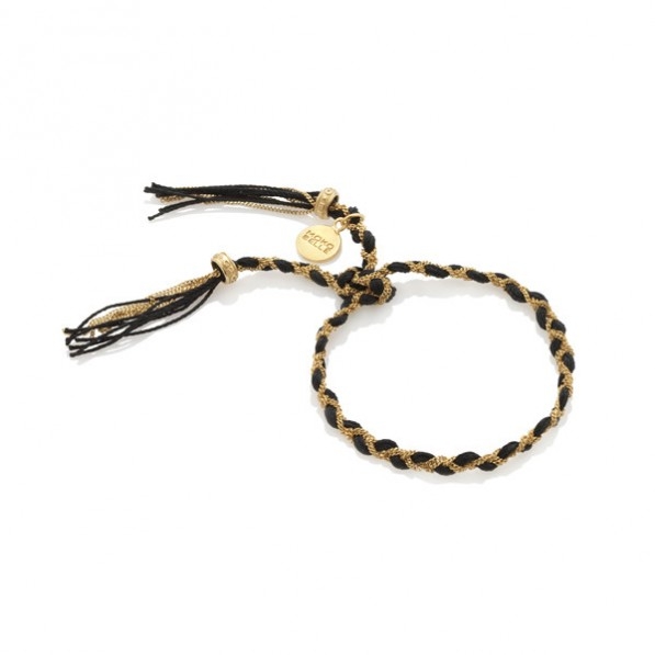 Black royal braided bracelet