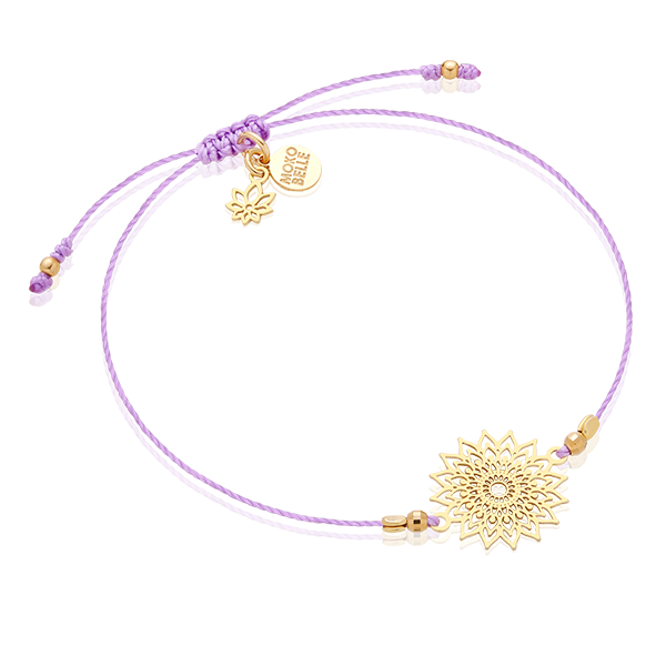 Bracelet with crown chakra